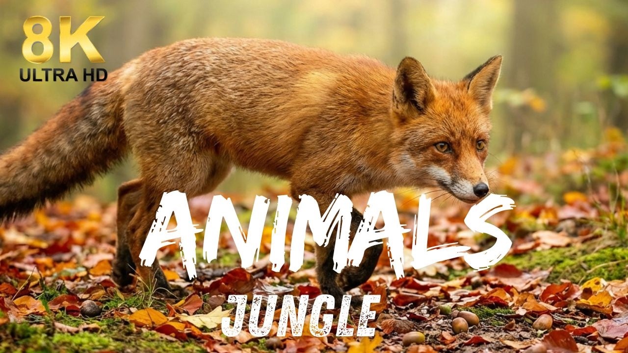 8K Wild Nature – Incredible Wildlife Scenes from Around the World