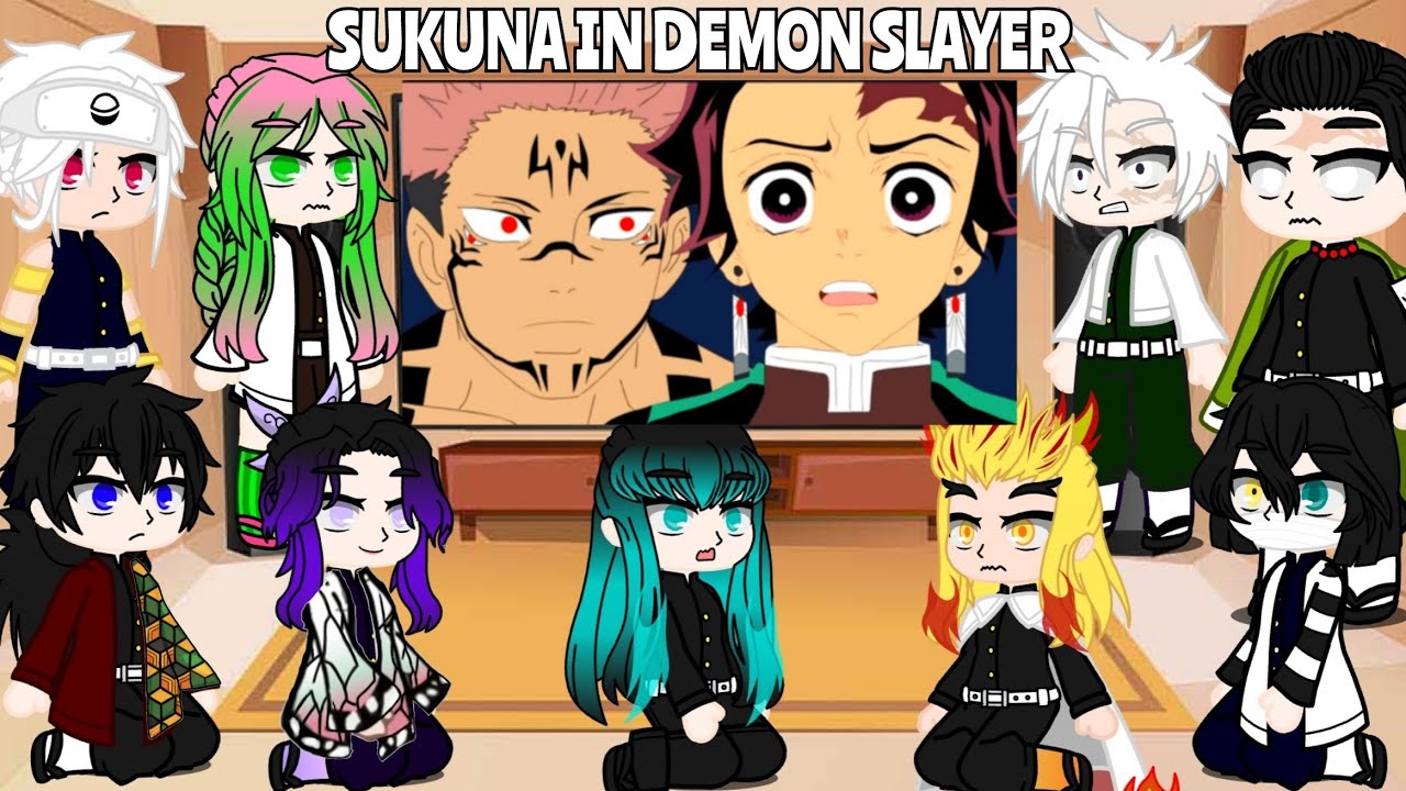 Hashiras react to SUKUNA IN DEMON SLAYER // SUKUNA IN KIMETSU NO YAIBA