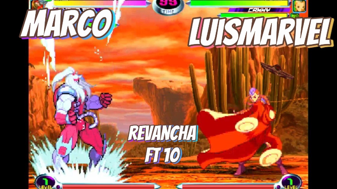 MvC2 (Steam) Marco vs Luismarvel Revancha FT 10 .:06.03.2026:.