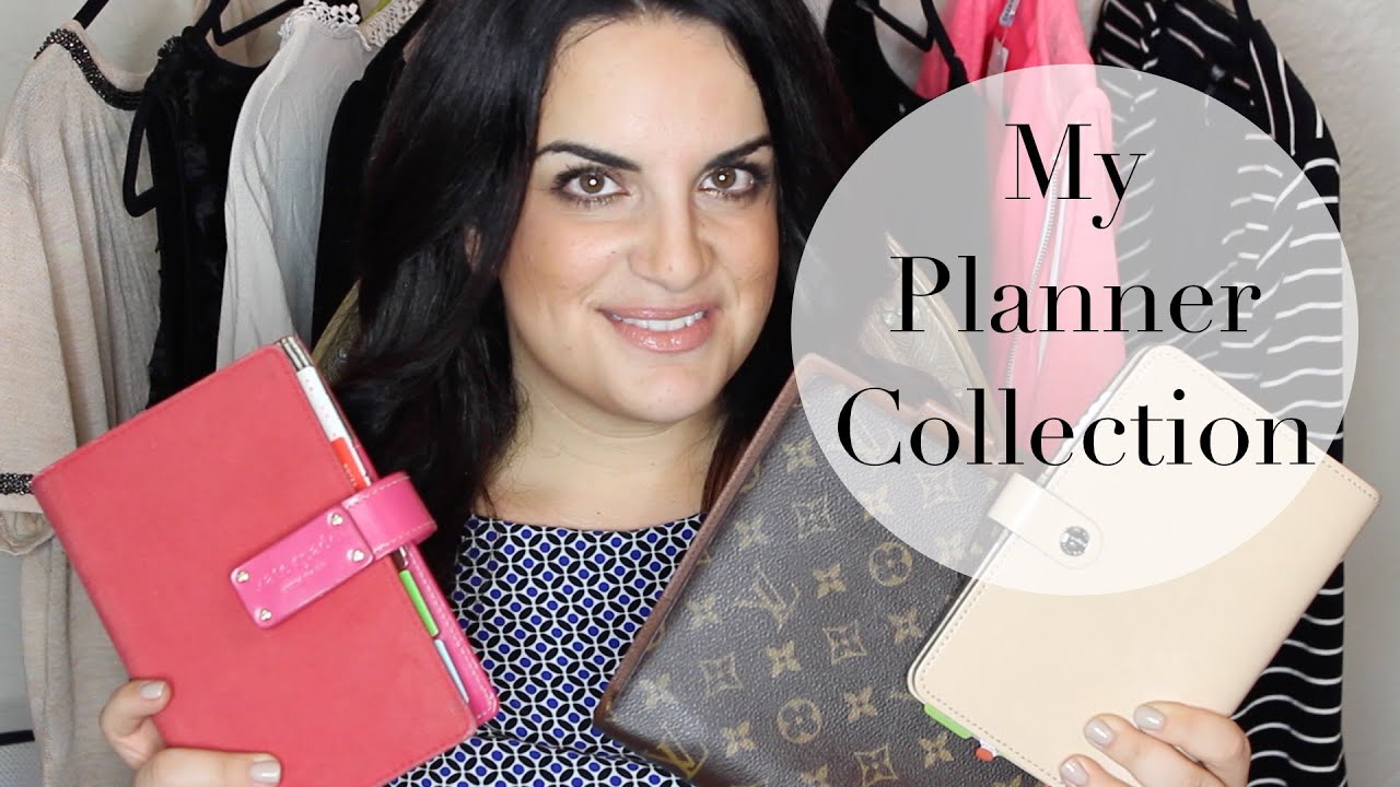 Inside My Planner / Agenda Collection! Kate Spade, Louis Vuitton, Filofax