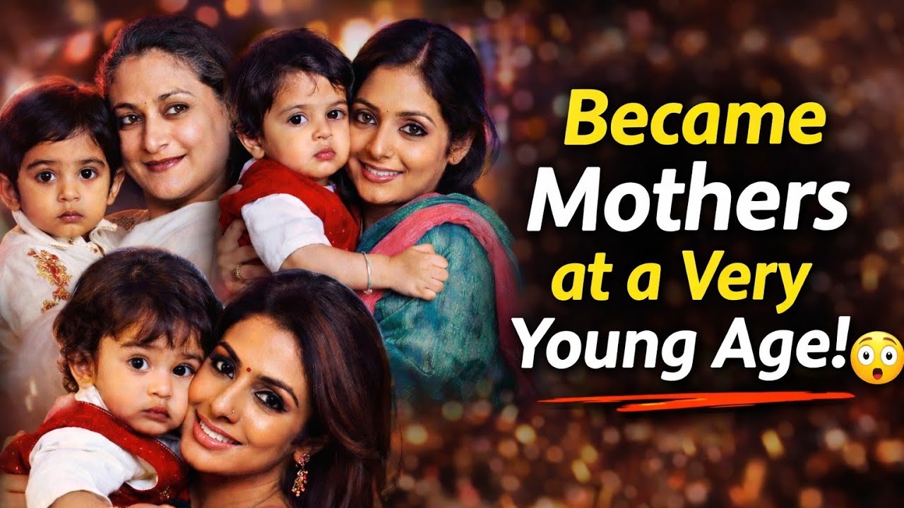 बेहद कम उम्र में मां बनी बॉलीवुड की ये हसीनाएं | Early Motherhood in Bollywood