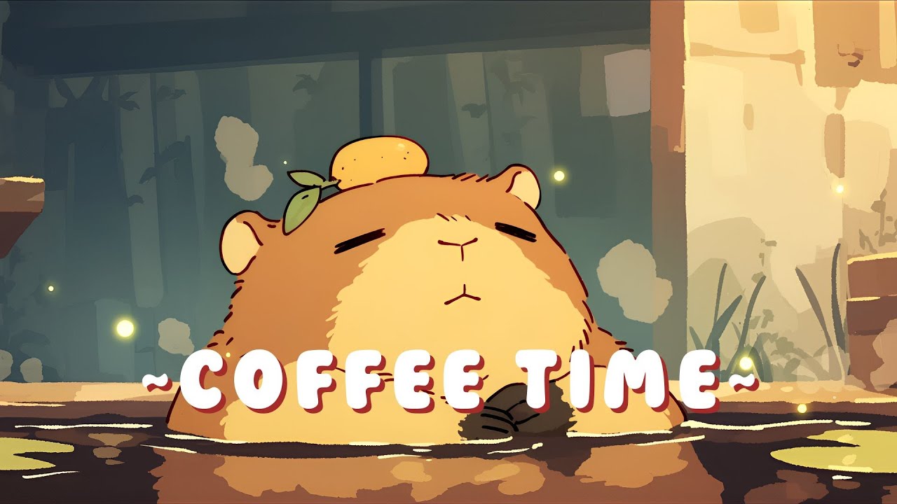 Capybara Study Beats | Lofi Hip Hop for Studying 🦫 🎵 🌙 | High Quality