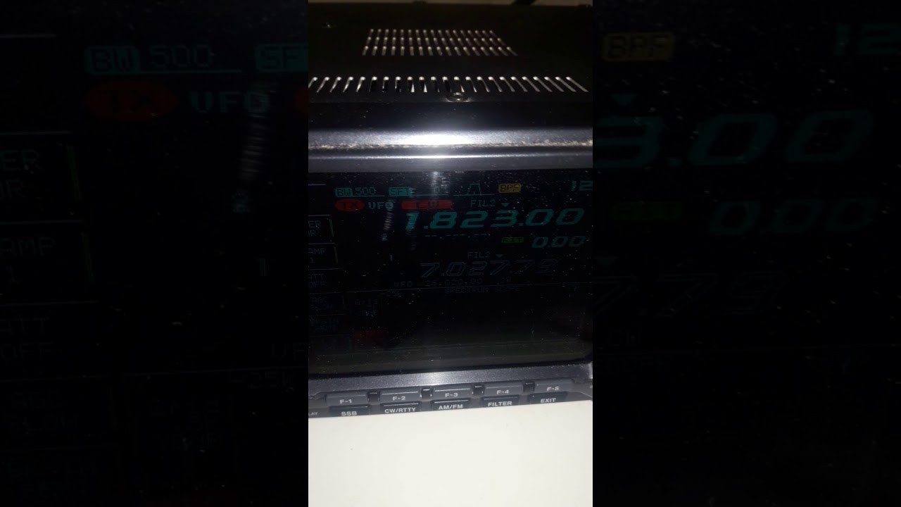 JE1BMJ  on 160 meters band on cw,  22  Mar. 2018