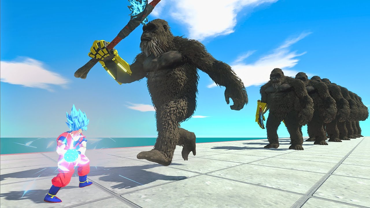Superheroes Evolution VS 10 Levels of The New Empire Kong – ARBS Size Comparison