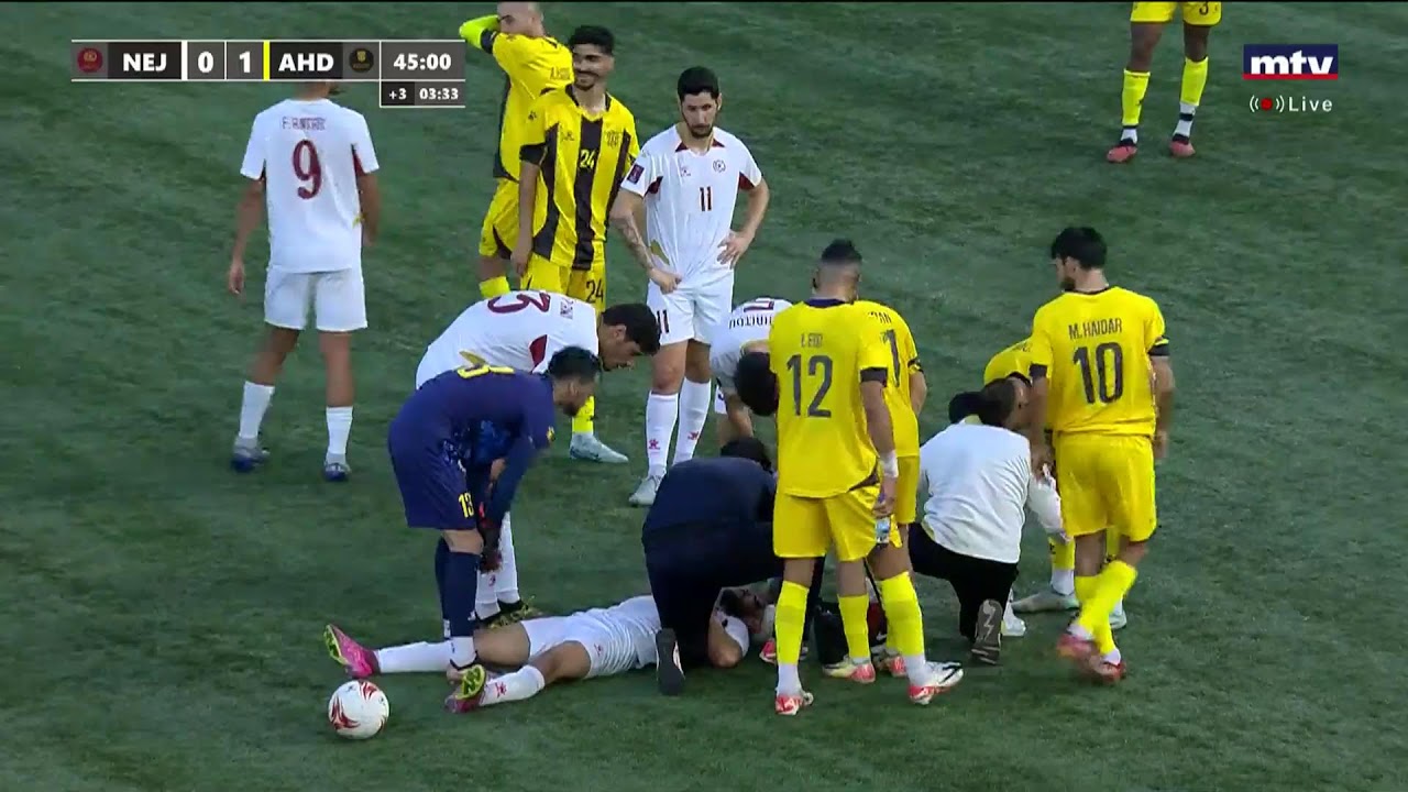 Football League -1st Half - Nejmeh vs Ahed