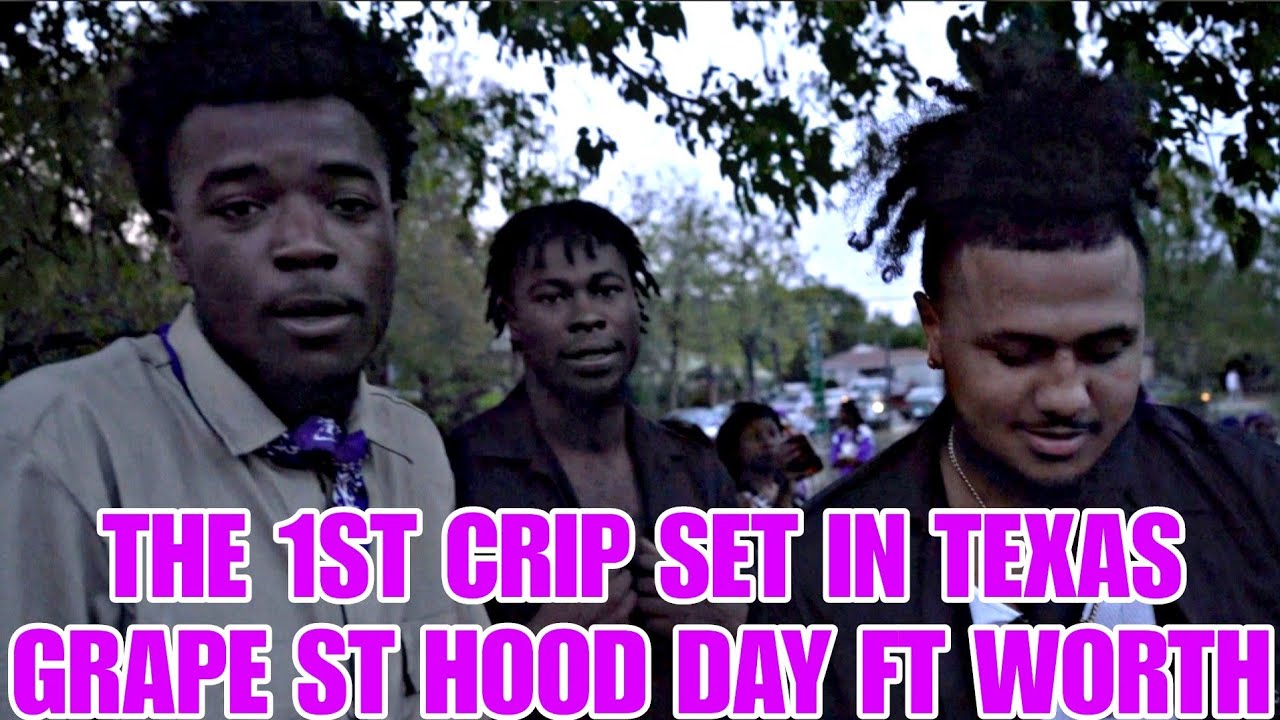 Hood Vlog 103 Day 🍇 Grape St. Crips Ft. Worth Texas