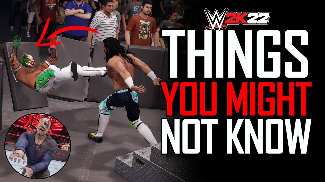 WWE 2K22 Things You Might Not Know #19 (OMG Barricade Powerbombs, Zombies, Ambulance Moves & More)