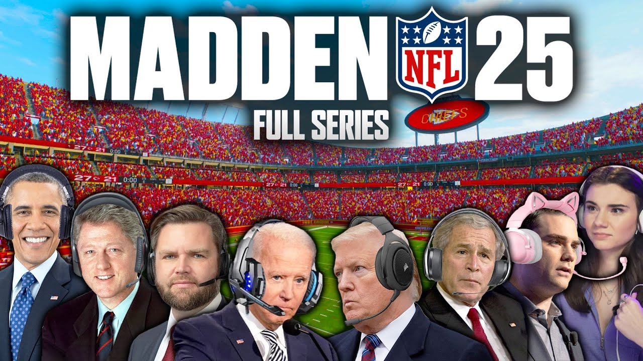 US Presidents Play Madden 25 (FULL SERIES)