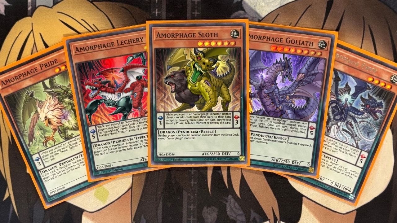 My Amorphage Yugioh Deck Profile for August 2025