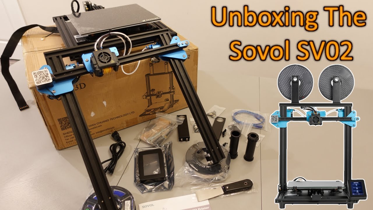 Unboxing The SOVOL SV02 3D Printer