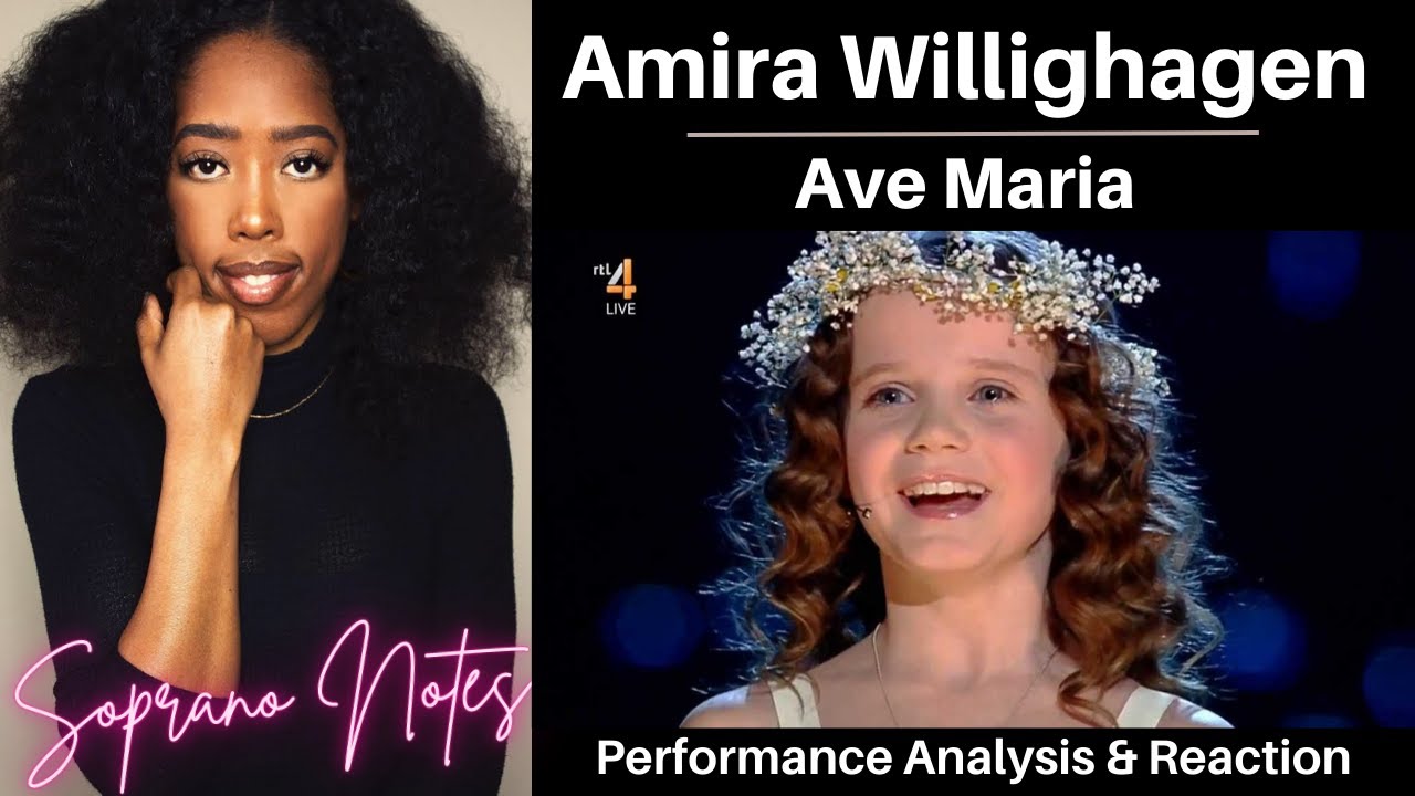 Opera Singer Reacts to Amira Willighagen Ave Maria | Performance Analysis