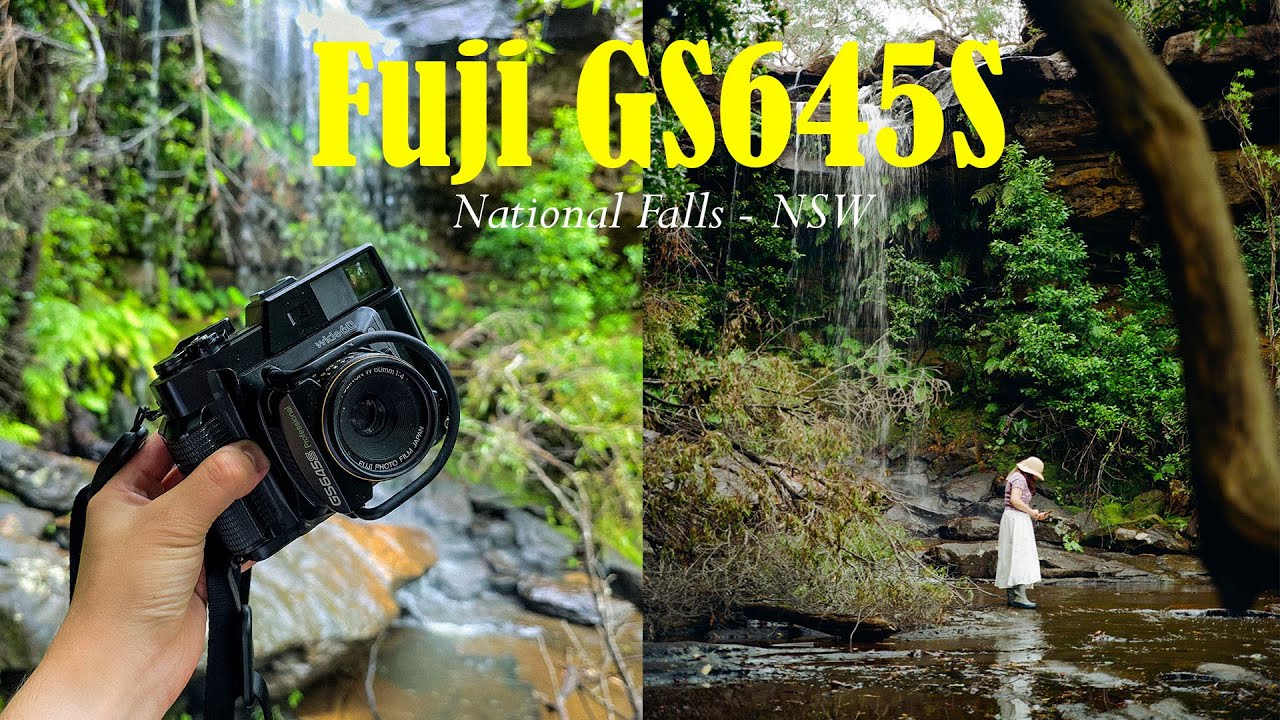 A Secluded Waterfall on Medium Format Film (Fuji GS645S)