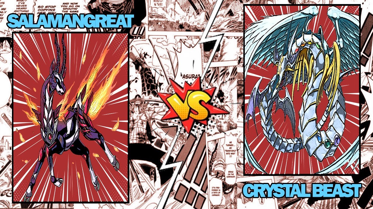 DUELO   SALAMANGREAT Vs CRYSTAL BEAST