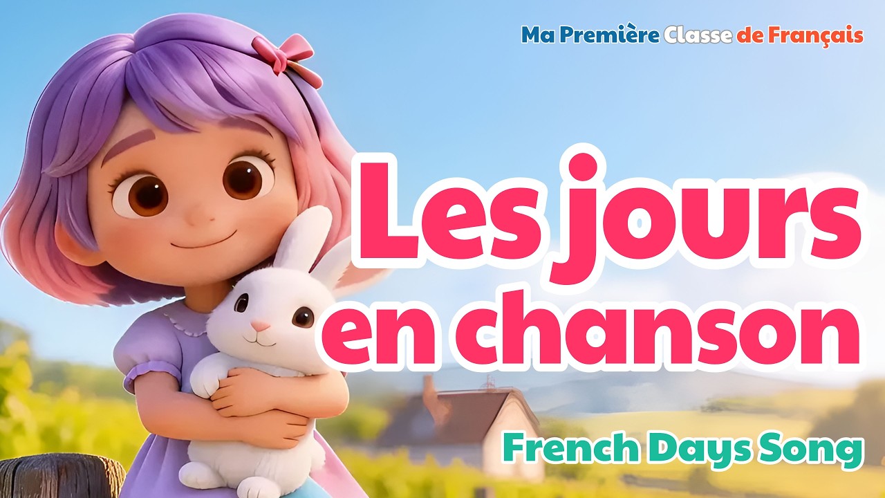 Les jours en chanson 💕 Chanson Française Douce | JOUPETI 🌈 Days of the Week Song