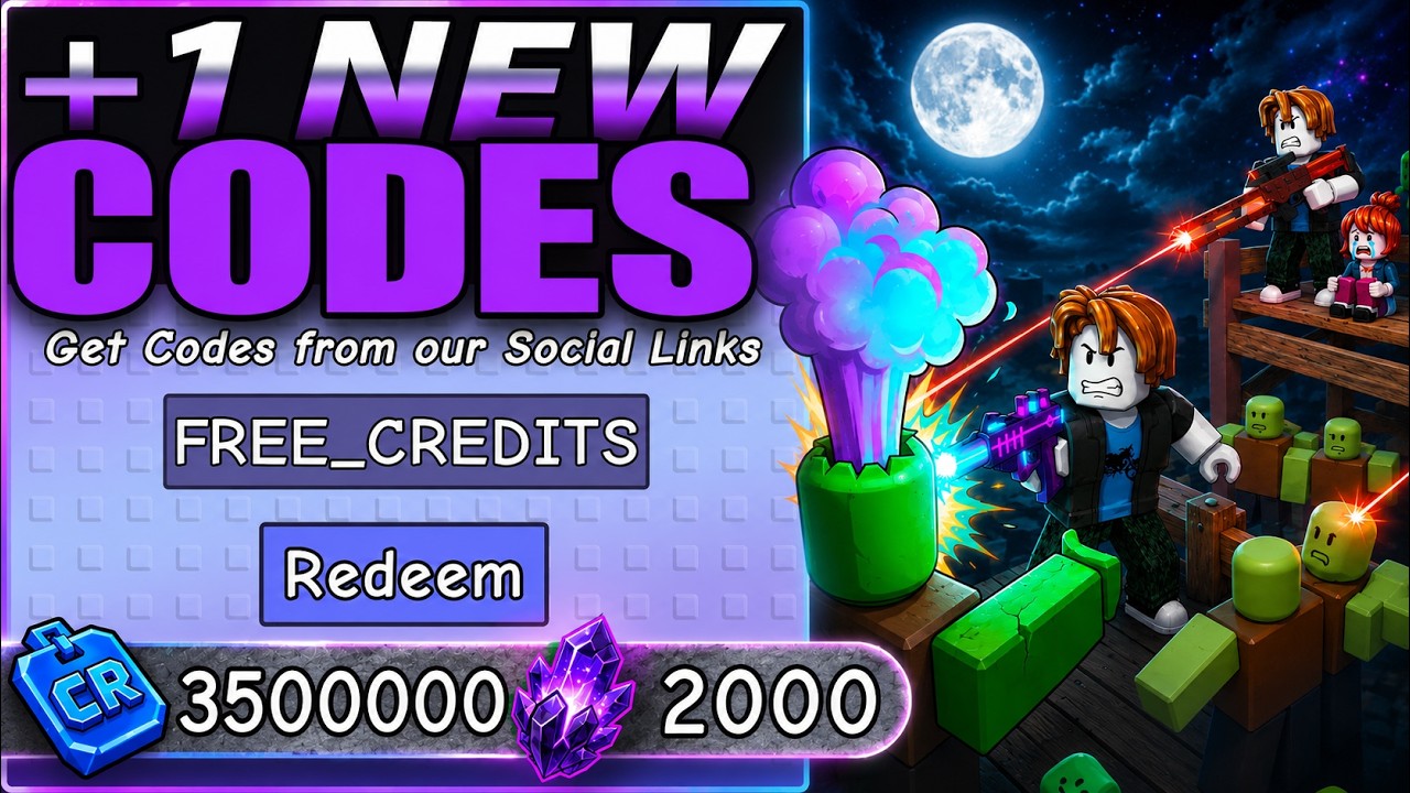 *НОВЫЕ КОДЫ* ВСЕ РАБОЧИЕ КОДЫ ДЛЯ SURVIVE ZOMBIE ARENA 2026! КОДЫ ROBLOX SURVIVE ZOMBIE ARENA
