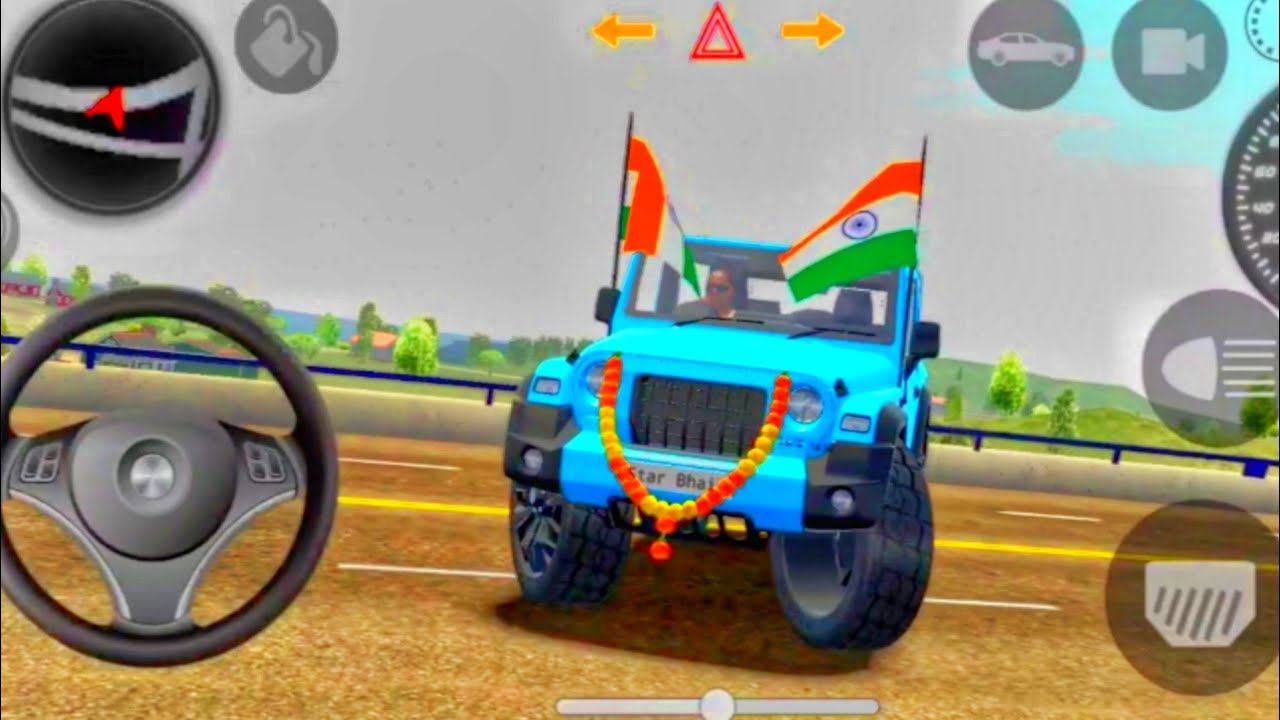 Modified Mahindra New 😱 Thar Car Games:😈🔥Indian Cars (@Star Bhai M.H) 2025 Gameplay ::
