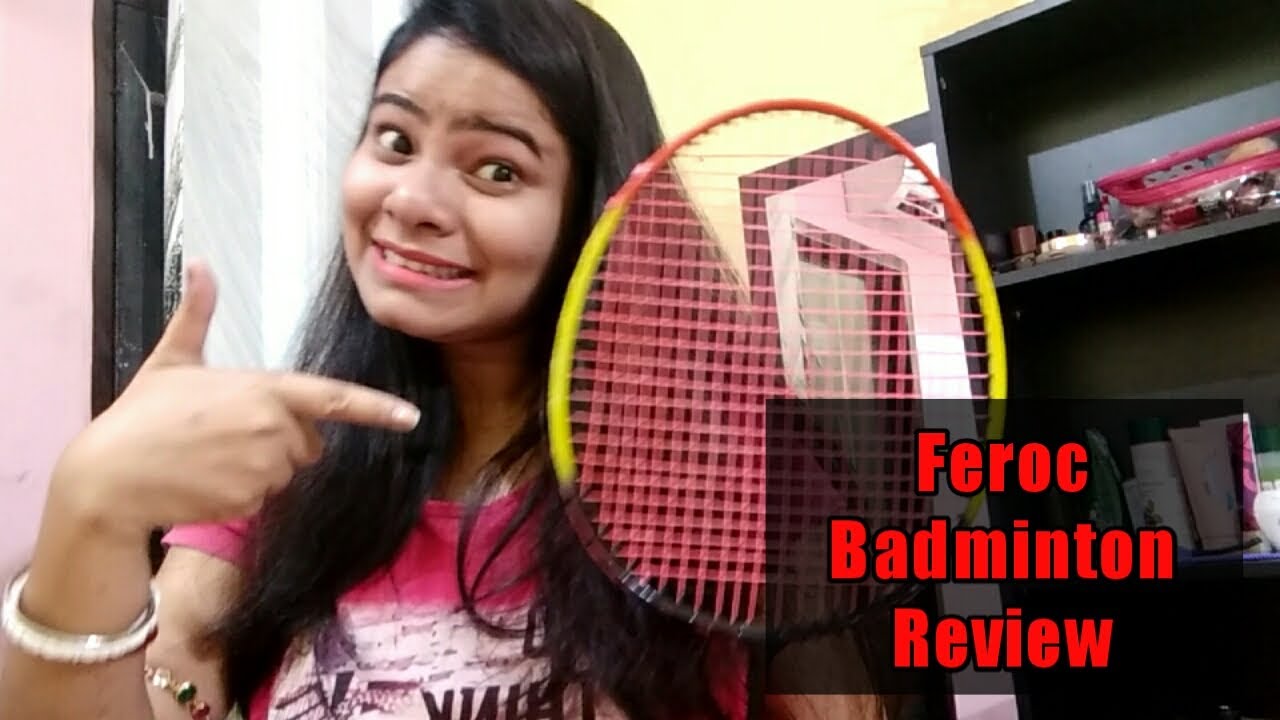 Feroc Badminton Racket Review | Honest Review by React Like Diva