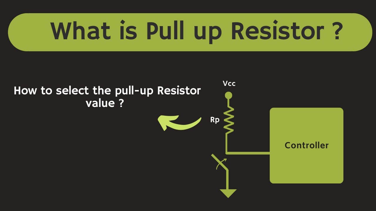 Что такое подтягивающий резистор (Pull-up) и подтягивающий резистор (Pull-down)? Как выбрать номи...