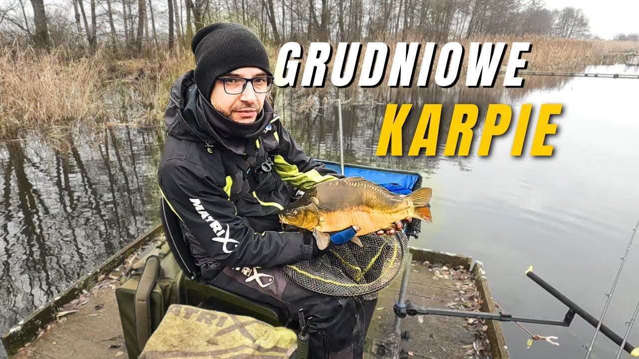 Feeder i karpie. Grudniowe ryby, które totalnie mnie zaskoczyły | Feeder klasyczny | VLOG