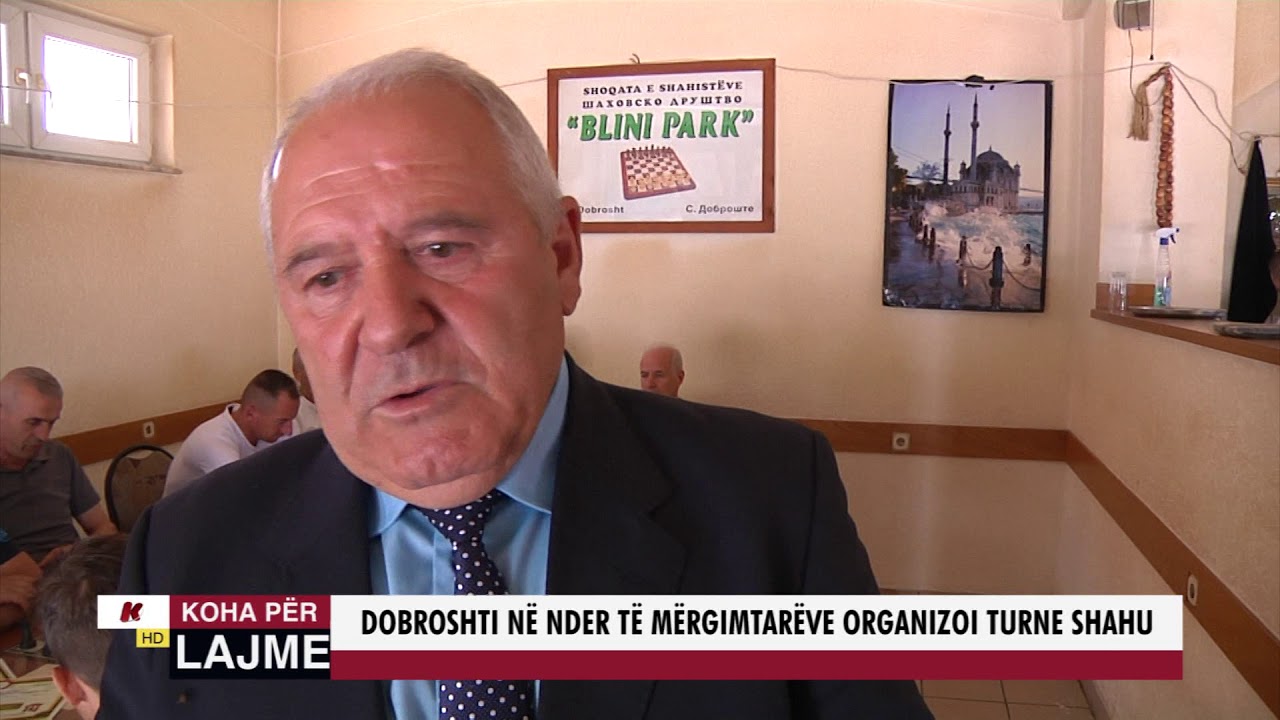 FSHATI DOBROSHT NË NDER TË MËRGIMTARËVE ORGANIZOI TURNE SHAHU