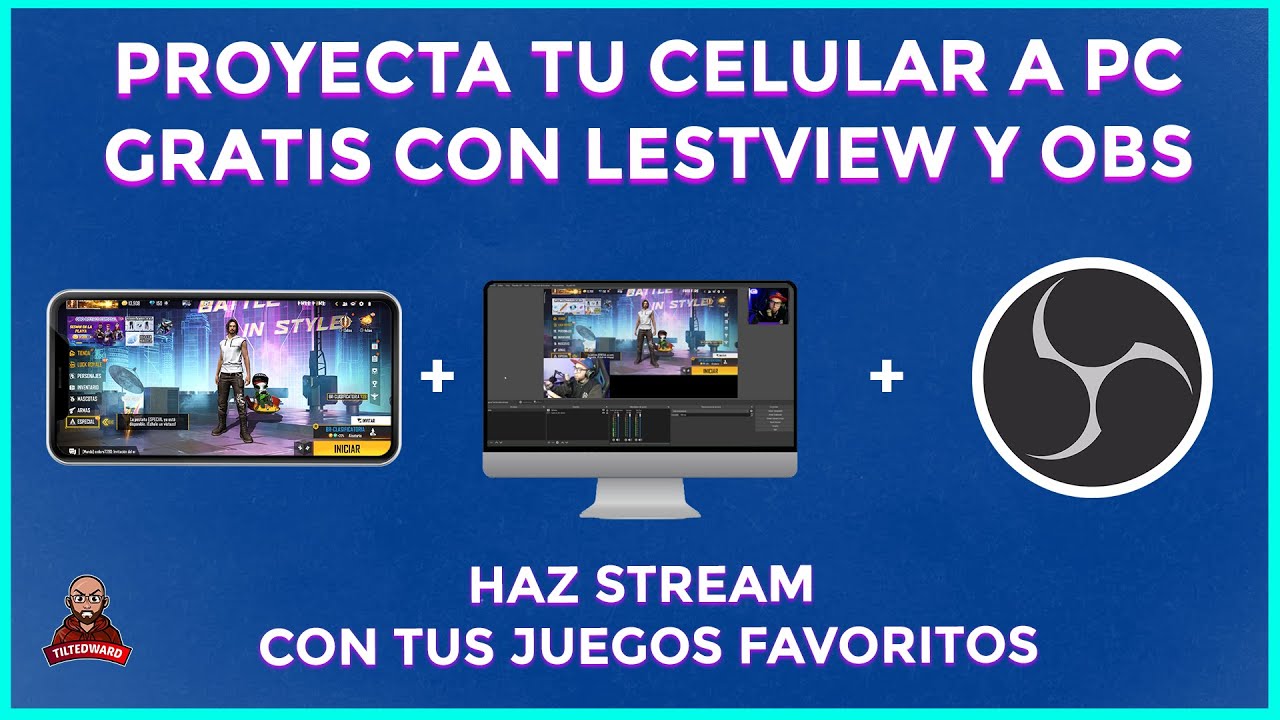 Como Proyectar La Pantalla De Tu Celular A OBS Studio Con LetsView Y Stremear tus Juegos Favoritos