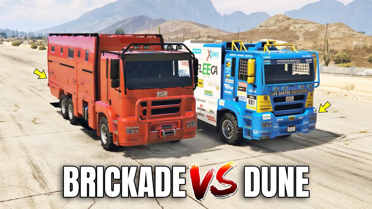 GTA 5 ONLINE - BRICKADE VS DUNE (WHICH IS BEST?)