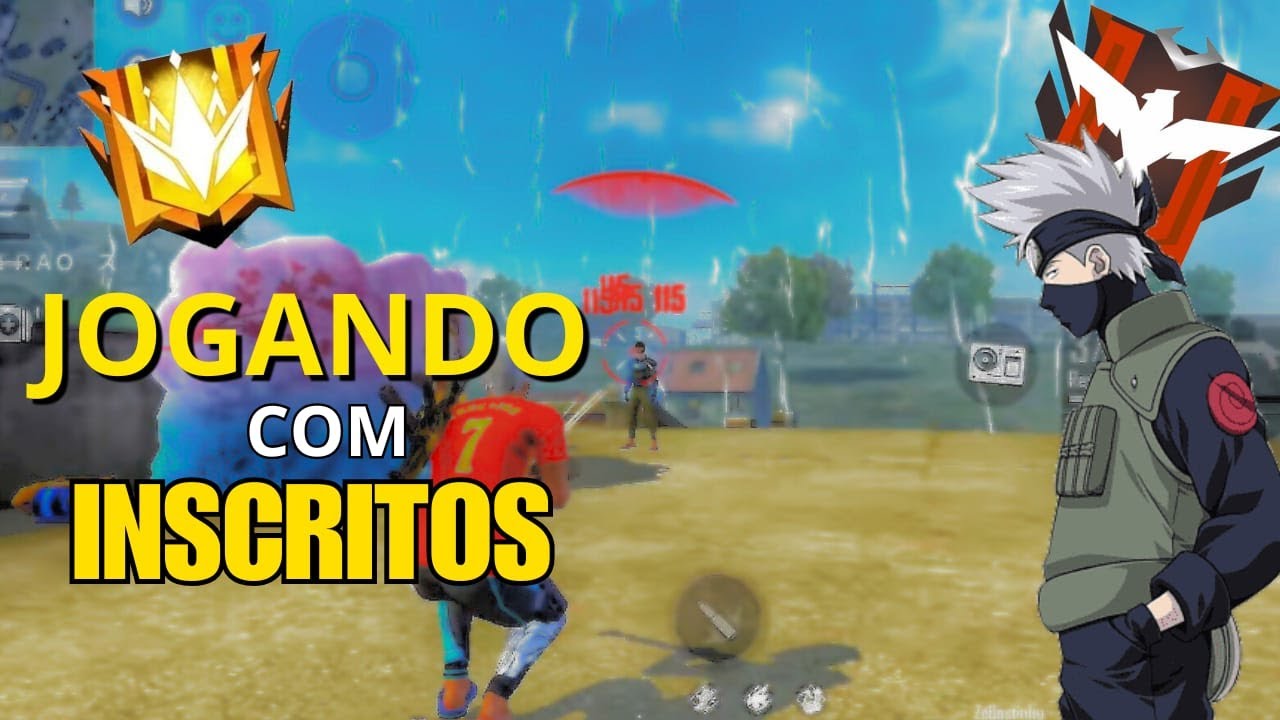 🔴 JOGANDO COM INSCRITOS  🔴 MOBILE FF AO VIVO 🔥 EM BUSCA DO ELITE BR E CS 🔥 #freefirelive #freefi