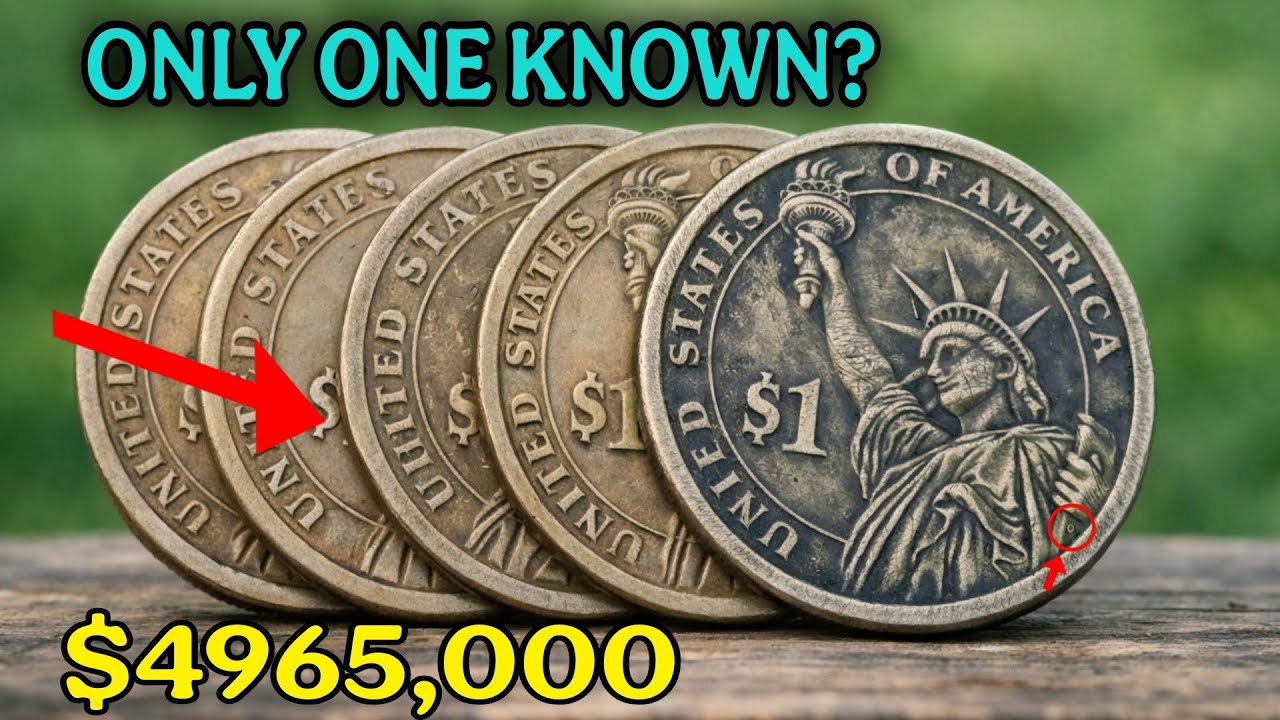 💰 Top USA Rare Gold / Presidential Dollar Coins Worth Big Money