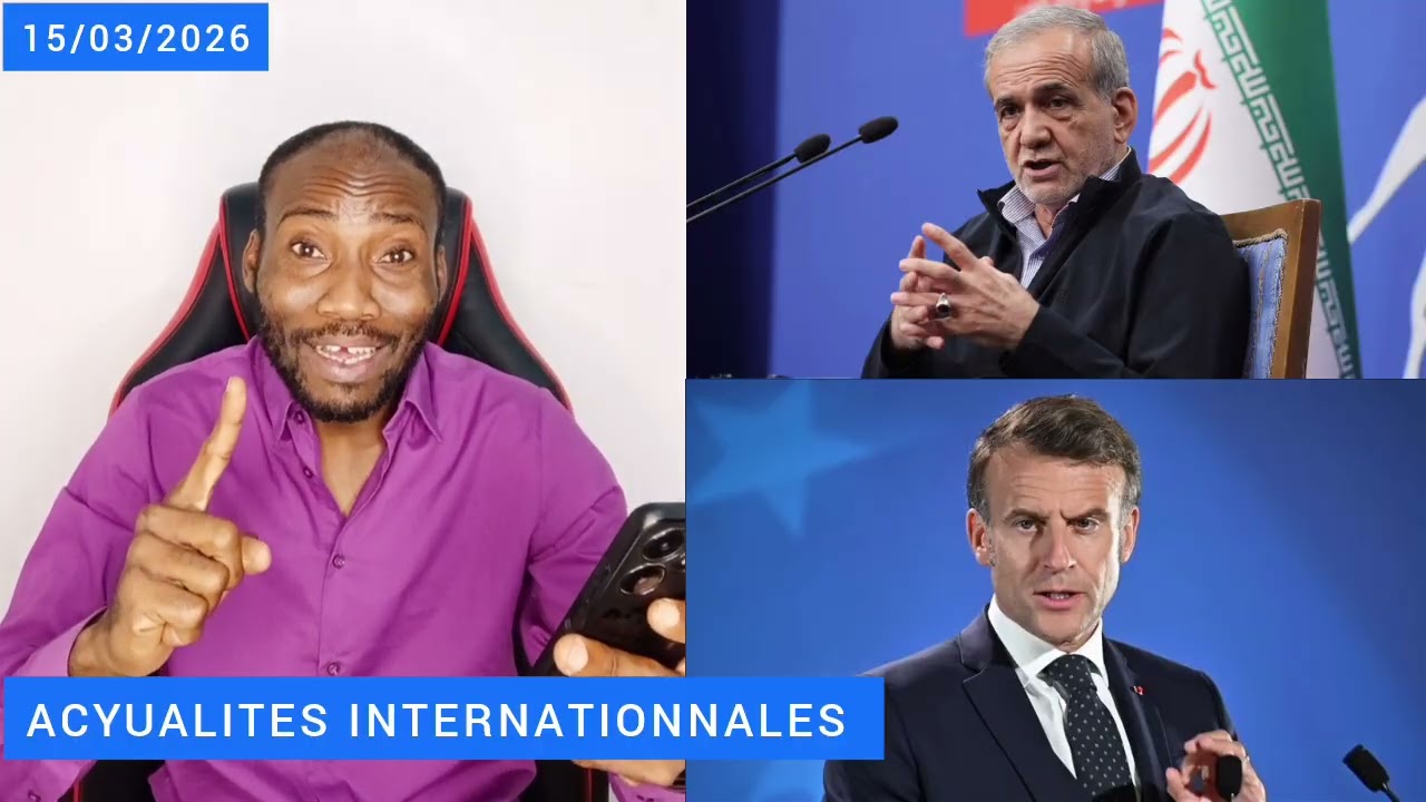MACRON SUPPLIE L’IRAN : 