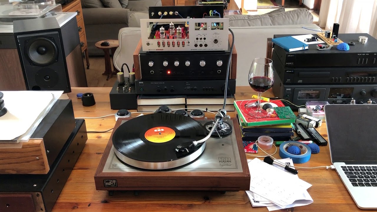 DIY Audio EAR834P clone first play - it works!