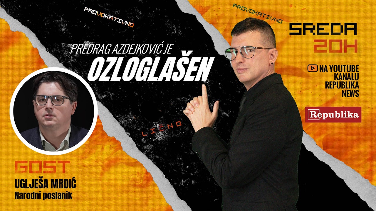 Uglješa Mrdić: Istina o novim pravosudnim zakonima i reformi sistema | Ozloglašen