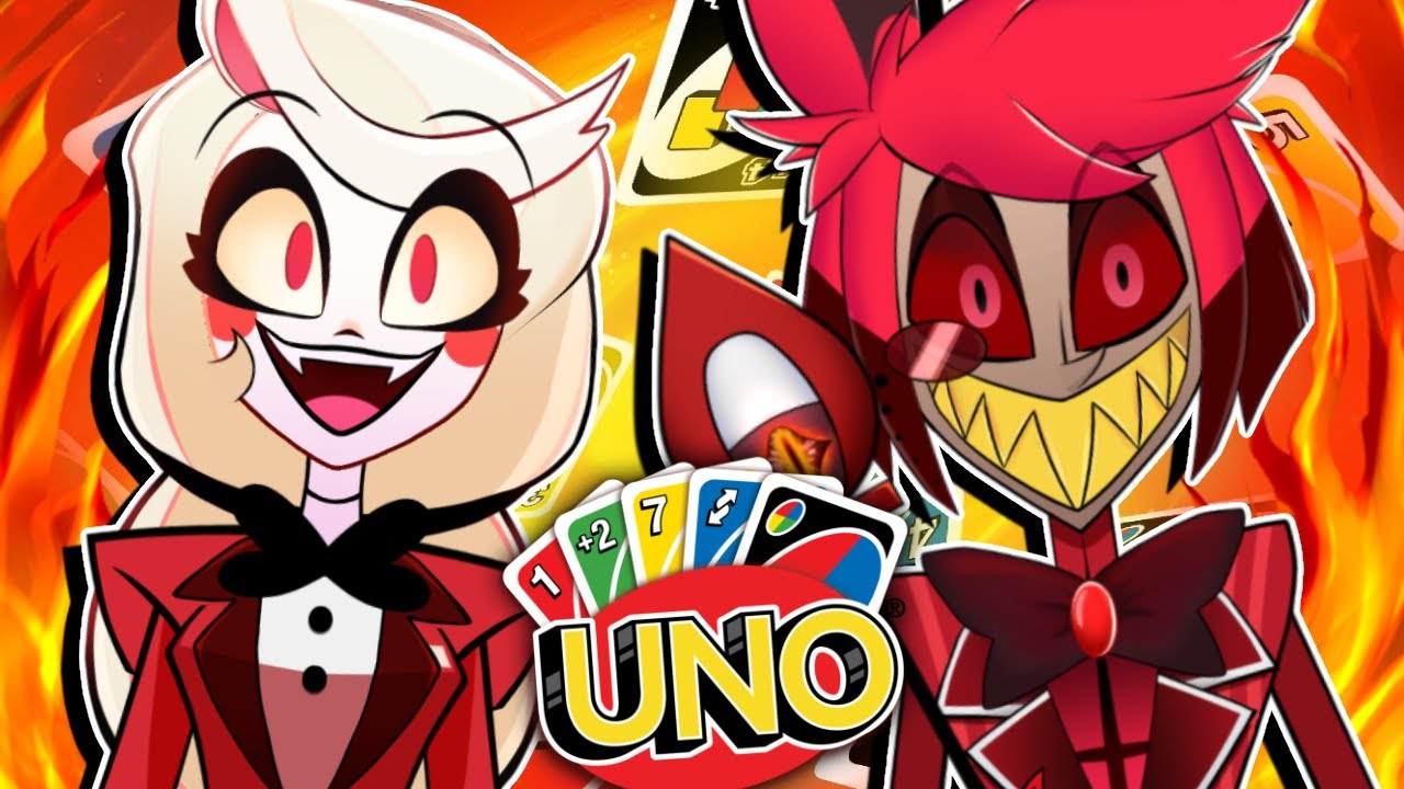 Alastor and Charlie Play UNO!!
