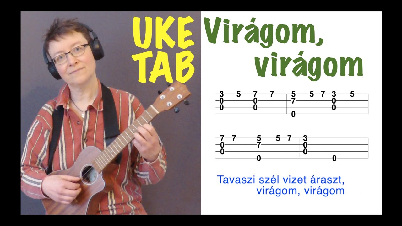 🇭🇺 Tavaszi szél vizet áraszt  UKULELE TAB