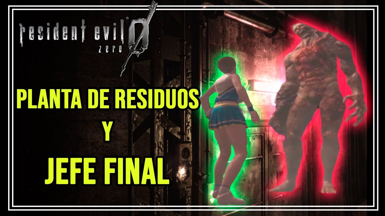 🏭 PLANTA de RESIDUOS y JEFE FINAL🧟| Resident Evil 0 HD Remaster Gameplay en Español
