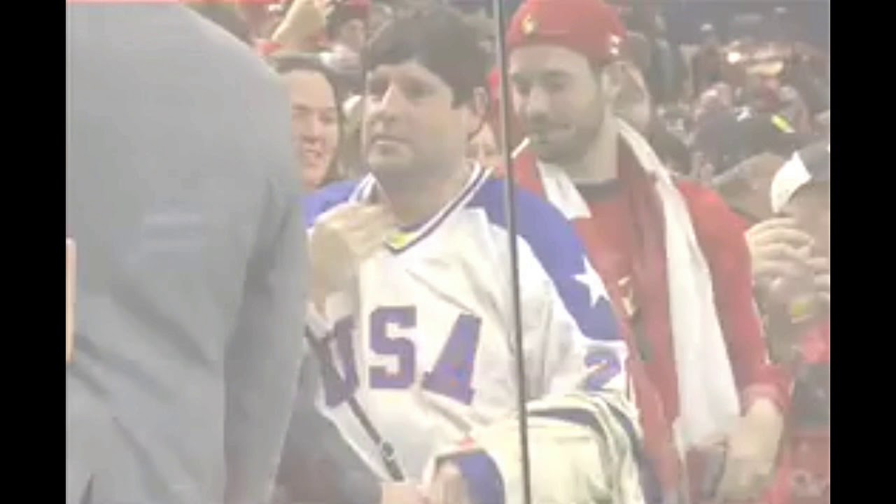 WJC Final - Swedish Captain Lias Andersson throws Silver medal into crowd - January 5, 2018
