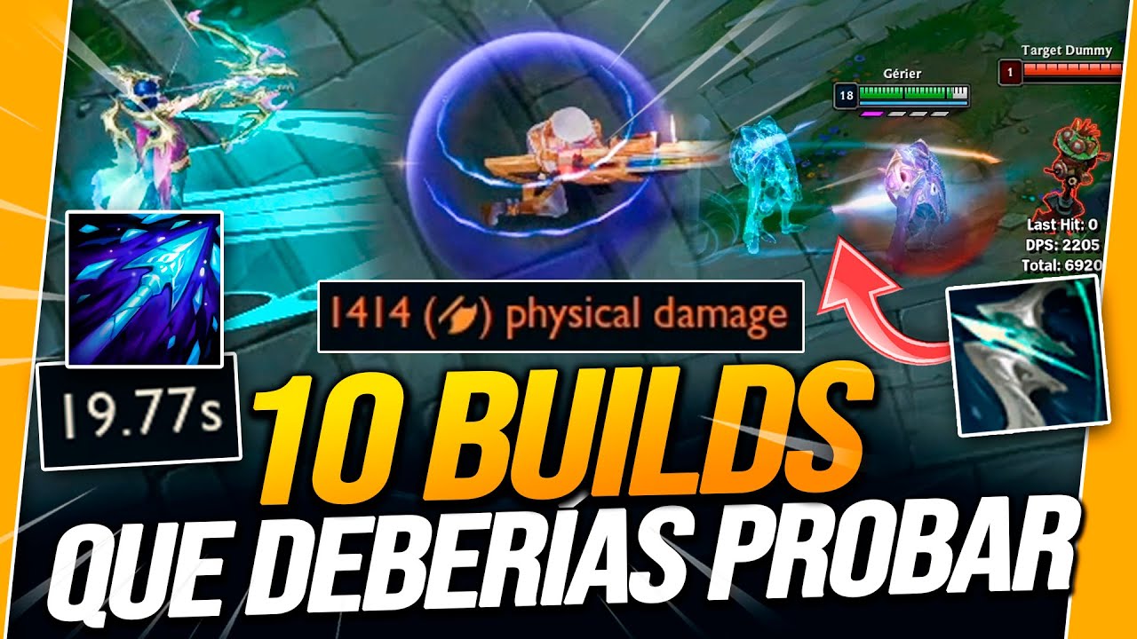 10 BUILDS DE ADC que DEBERÍAS PROBAR esta SEASON 11 • Parte 1