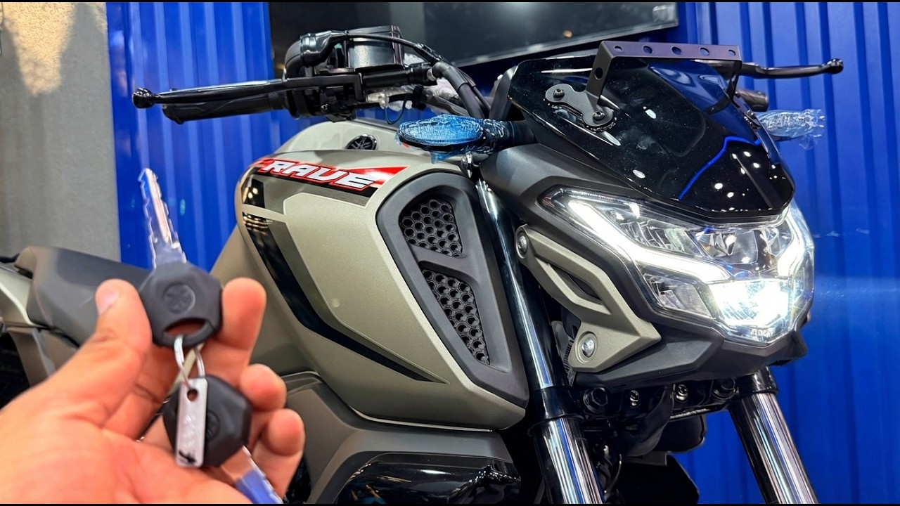 Yamaha Fz Rave 2026 With Fz25 Headlight: Features, Mileage, Exhaust & On road price ? 