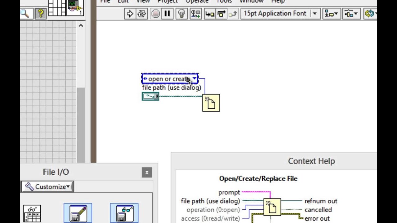VI High 44 - Learn How to Write to a Text File with LabVIEW