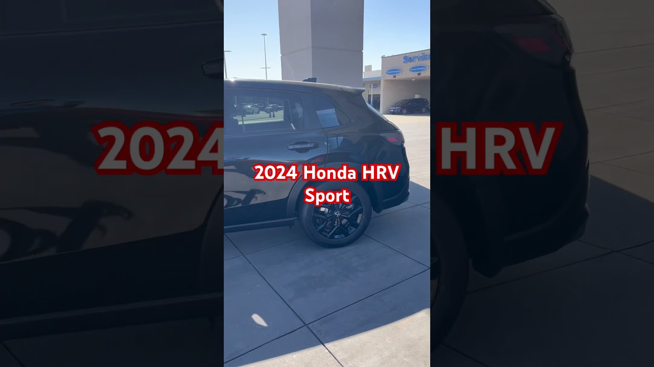 2024 Honda HRV Sport #houston #automobile #hondacars