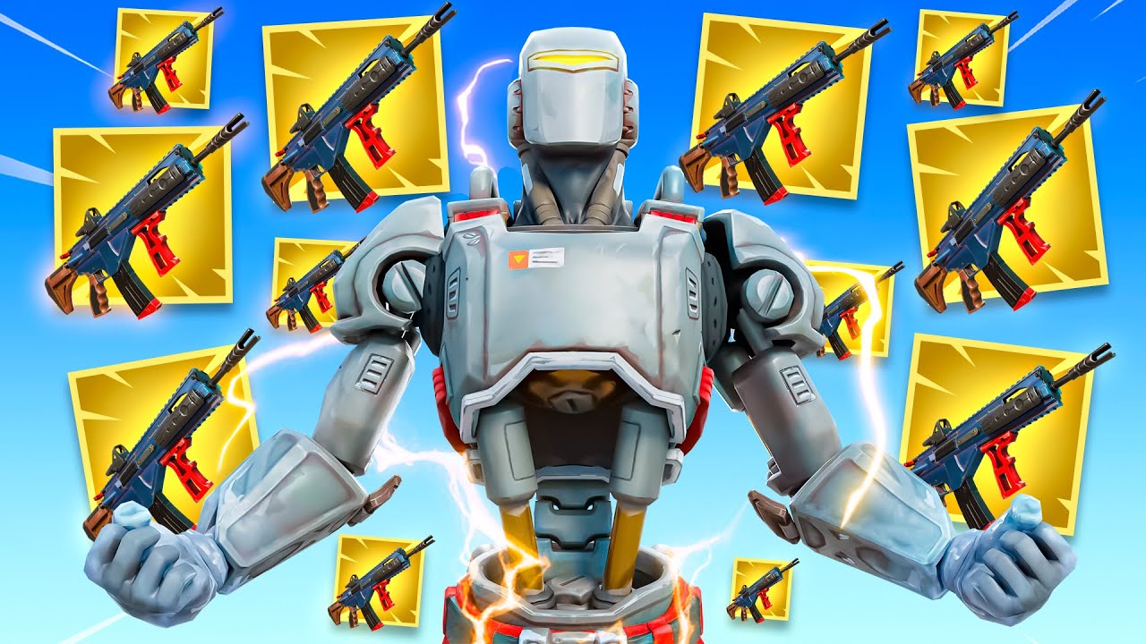 He Usado 10 ARMAS MÍTICAS a la vez (glitch)