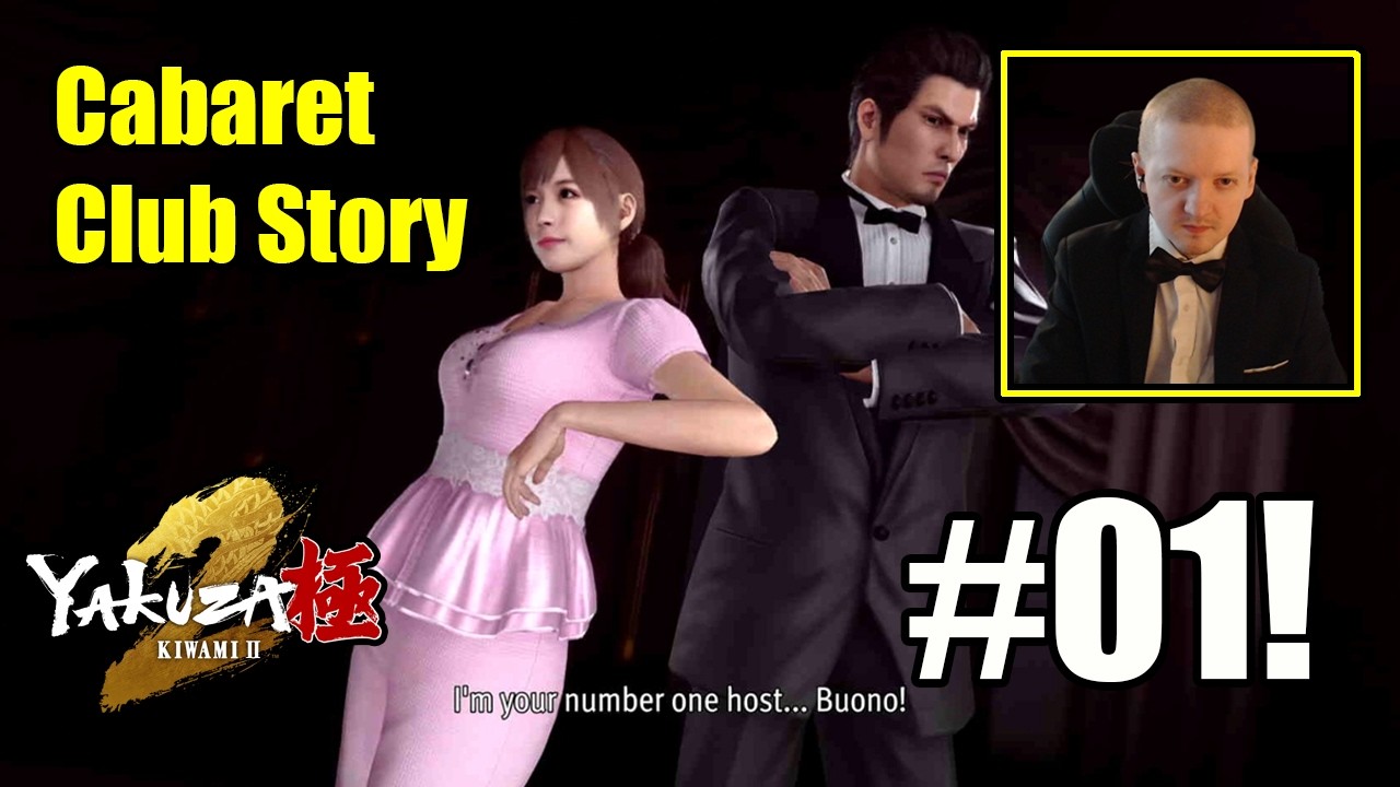 Kiryu Defeats Club Hiroshima Sweet Goddess-  Yakuza Kiwami 2 PS5 Hard Cabaret Club Story Part 1