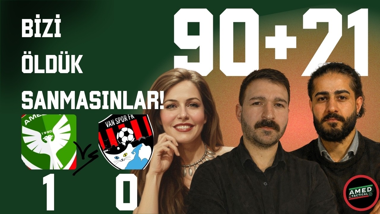 90+21 | Amedspor  1-0 Vanspor FK | Bizi Öldük Sanmasınlar!