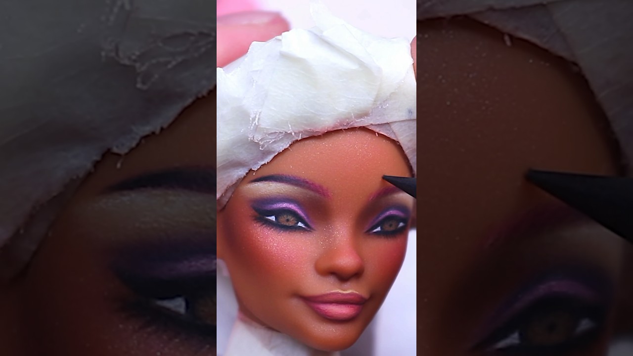 Turning Ariel into a GODDESS! ✨  #artist #ariel #custom #doll #art #thelittlemermaid #birthofvenus