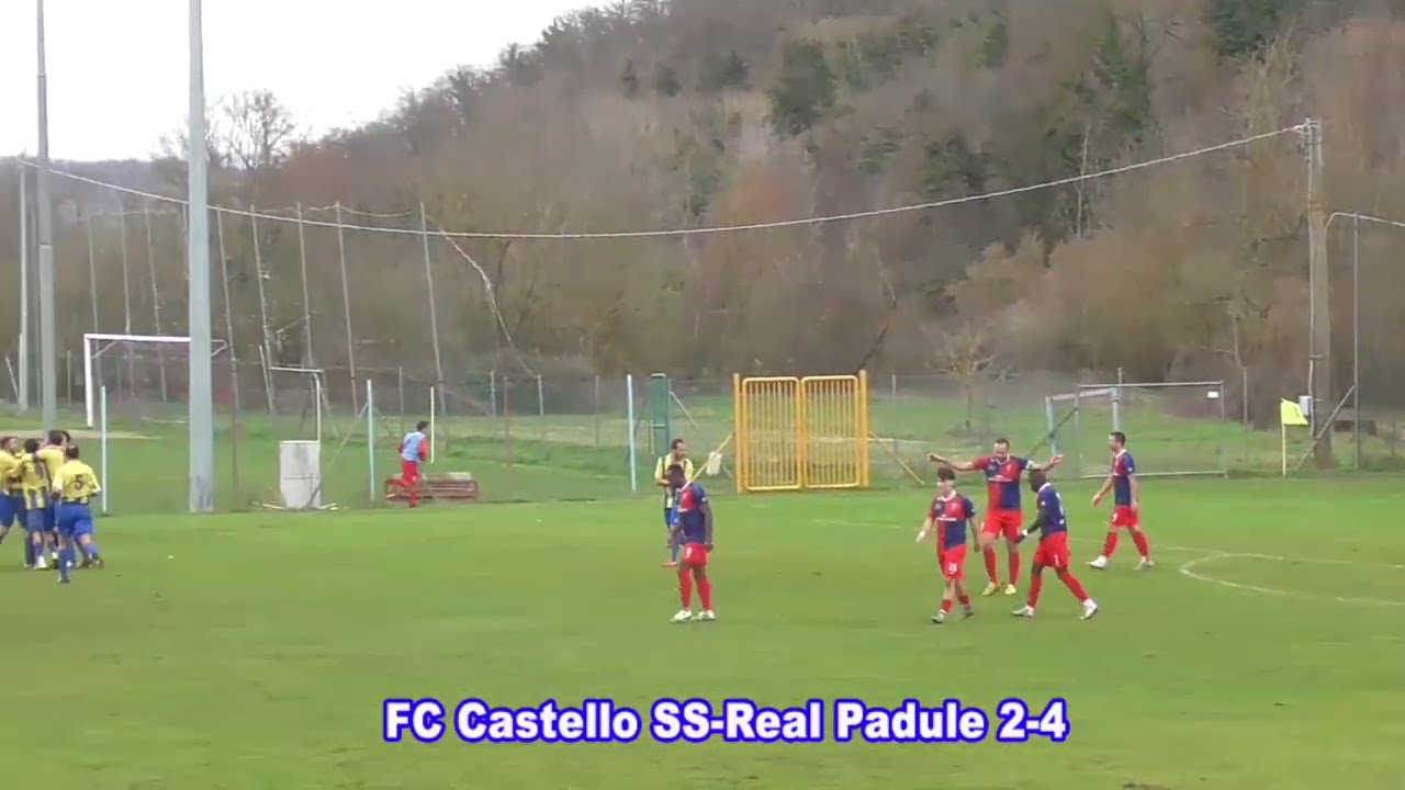 FC Castello SS-Real Padule 2-4