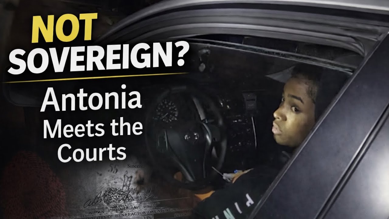 She Says She’s NOT a Sovereign Citizen… Then Gets Arrested & Files This