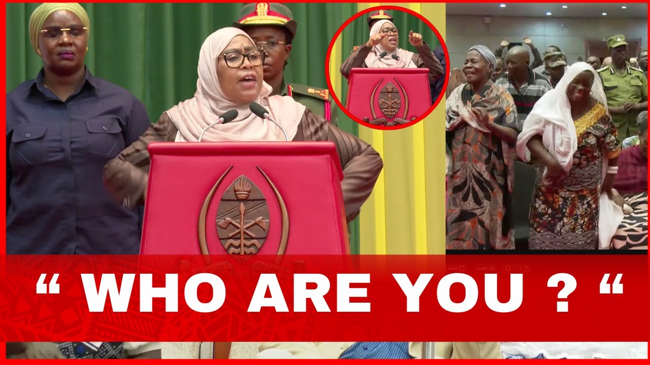 RAIS SAMIA KWA UKALI AWALIPUA WANAORATIBU VURUGU 