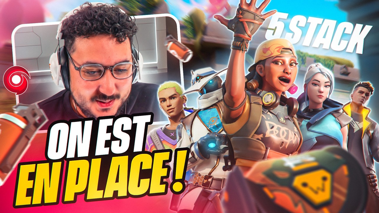 NOTRE FIVE STACK EST EN PLACE 🔥 (Valorant ft. Brawks, Itachi, ARTi & Guezmerr)