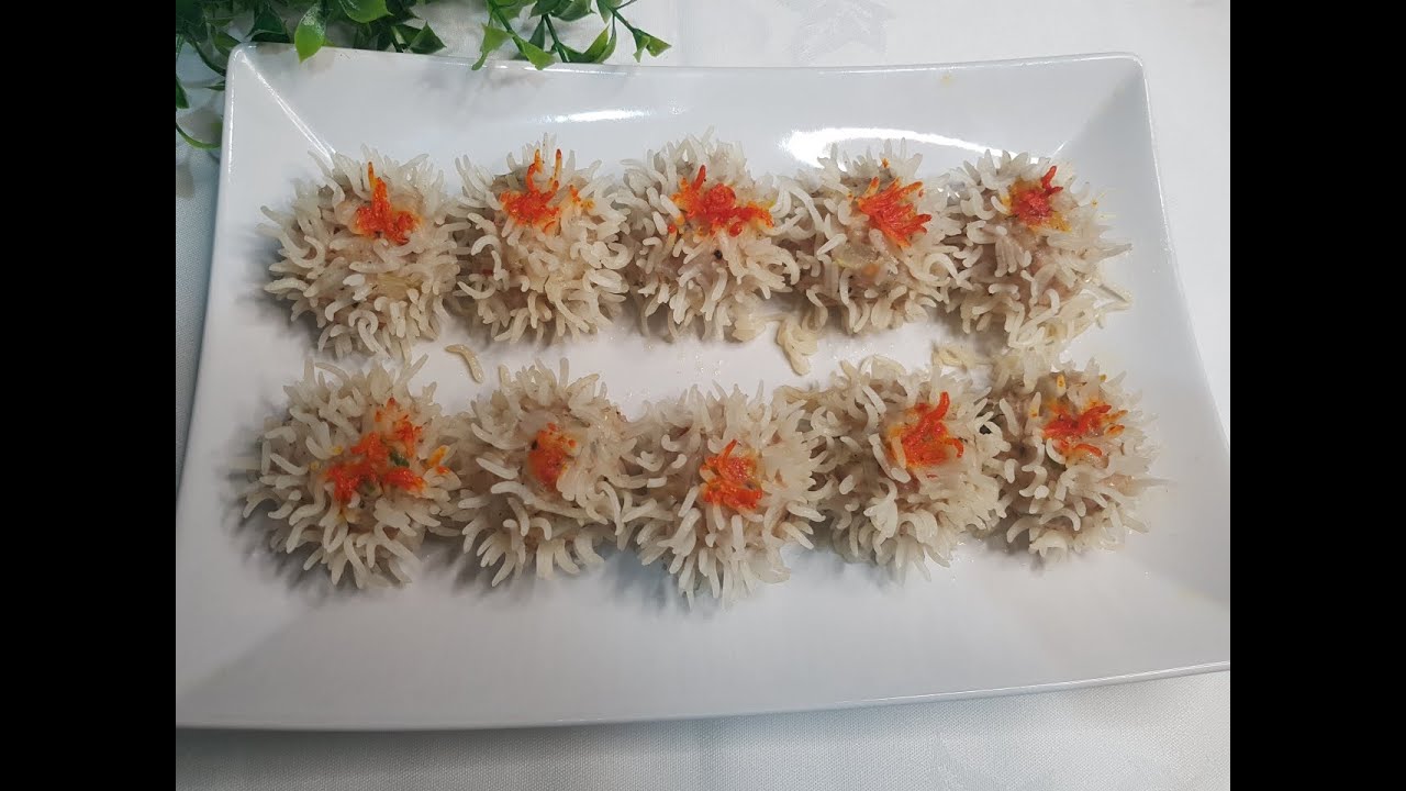 Chicken Rice momo ll Chicken Rice  dumplings ll ঝাল কদম রেসিপি