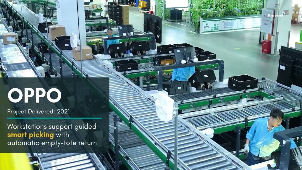 Intralogistics Systems for Electronics & Communication Manufacturing - BlueSword