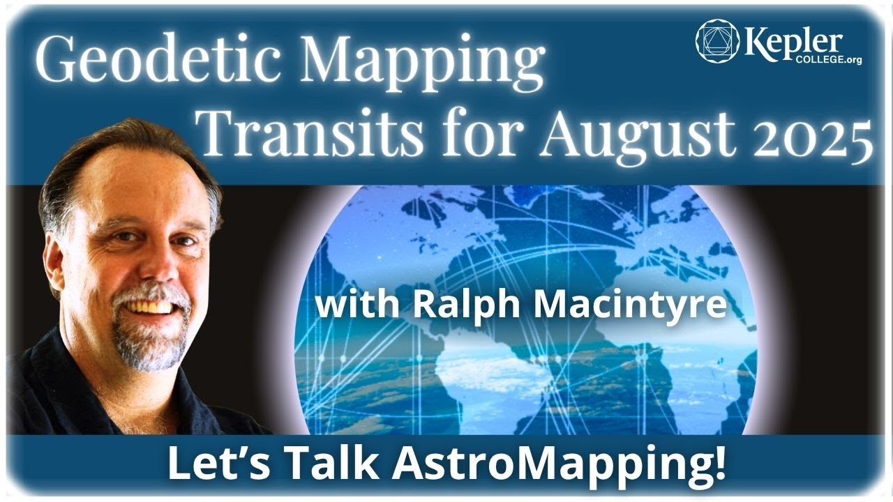 Geodetic Mapping Transits for August 2025